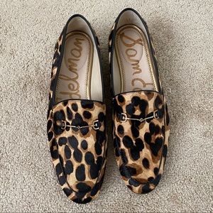 SAM EDELMAN Leopard Print Loafer